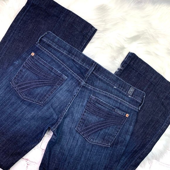 7 For All Mankind Denim - 👖I•7FAM•I Beautiful Dark 'Dojo' Jeans 30x32 👖